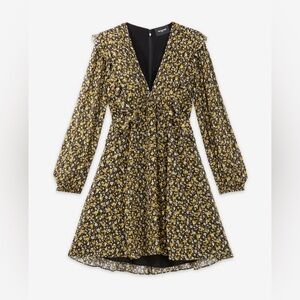 The Kooples Floral Long Sleeve Dress